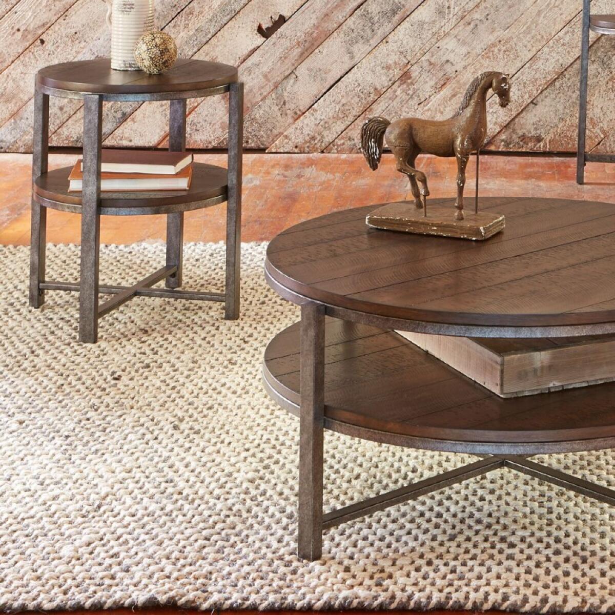 Breckinridge 3 Piece Set (1-Cocktail 2-End Tables) Table Sets Brown 2 Breckinridge 3 Piece Set (1-Cocktail 2-End Tables) Table Sets Brown 2