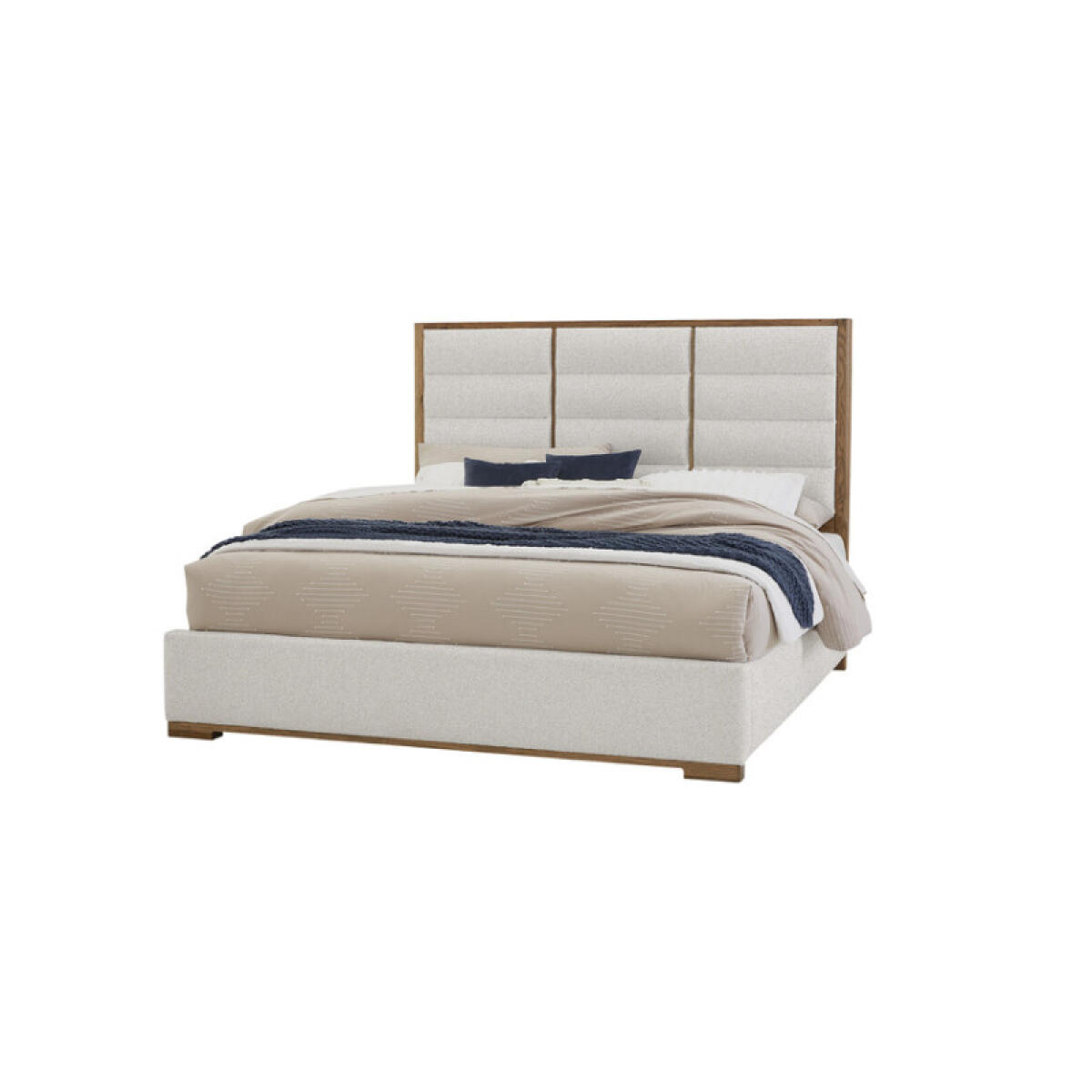 Crafted Oak by Ben & Erin Napier Erin’s Upholstered Bed – Oatmeal Fabric Beds Beds 2 Crafted Oak by Ben & Erin Napier Erin’s Upholstered Bed – Oatmeal Fabric Beds Beds 2