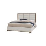 Crafted Oak by Ben & Erin Napier Erin’s Upholstered Bed – Oatmeal Fabric Beds Beds 10