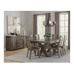 96 inch DOVETAIL DINING TABLE