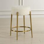 Arles Counter Stool, Brass Barstools Barstools 13