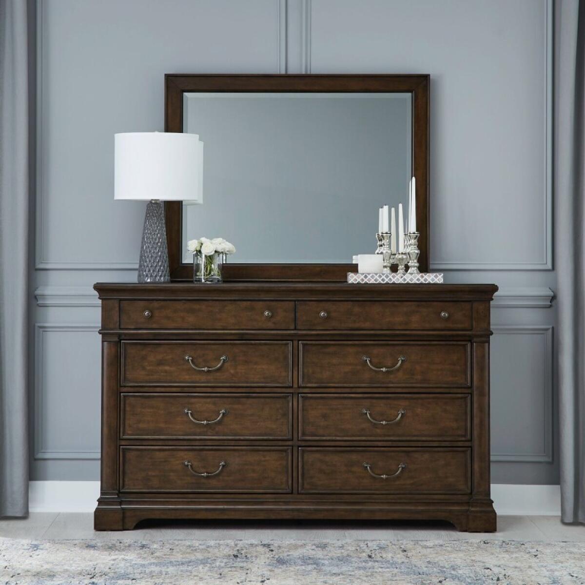 a62f5310d721ac80ef4fa17d5dce9589 Arden Road Dresser & Mirror - Image 1