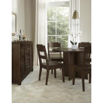 Crafted Cherry Dining by Ben & Erin Napier LADDERBACK SIDE CHAIR Chairs & Benches Brown 26