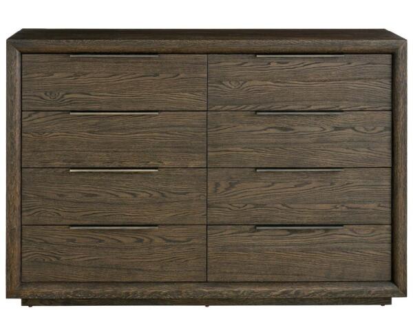 Modern Sable Eight Drawer Dresser - Image 3