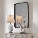 Crofton Vanity Mirror, Black Mirrors Black 21