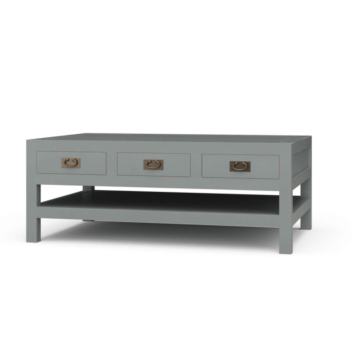 a65b8c817632742320591387bdd60c08 Kagu 6 Drawer Coffee Table W/ Shelf - Image 1