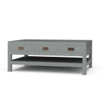 Kagu 6 Drawer Coffee Table W/ Shelf