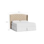 Paris Tufted Upholstered Bed - Image 6