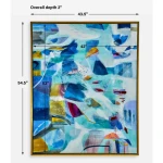 The Story Of Water Framed Canvas - Image 6