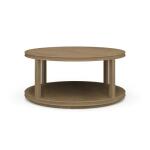 Cohan Coffee Table Small W/ Wood Shelf - Image 3
