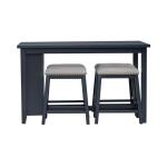 Brook Creek 5 Piece Counter Set- Navy Dining Sets Blue 17