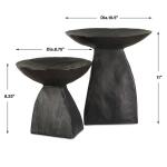 Shadow Pedestal Bowls, S/2 Accessories Accessories 15