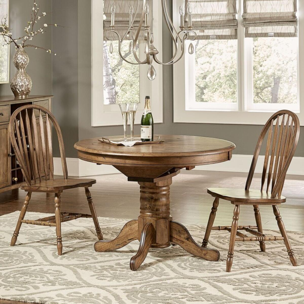 Carolina Crossing Pedestal Table Dining Tables Antique Honey 2 Carolina Crossing Pedestal Table Dining Tables Antique Honey 2