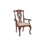 Cherry Grove Pierced Back Arm Chair Chairs & Benches American Drew 9