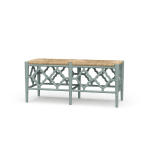 Chinois Bench Chairs & Benches Blue 15