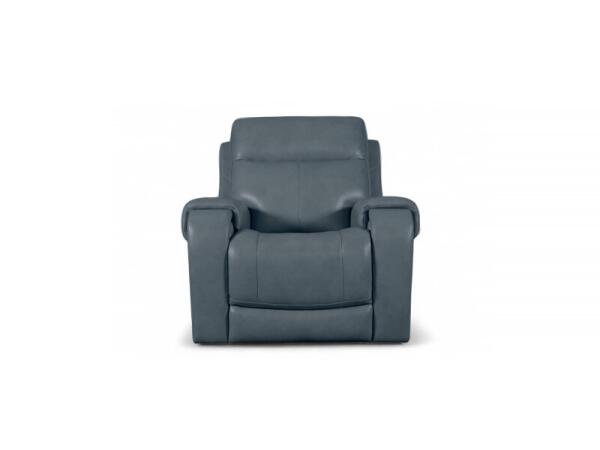 Avery Leather Zero Gravity Power Recliner Recliners Avery Azure