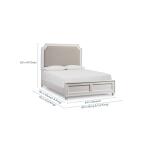 Ventura Upholstered Bed - Image 3