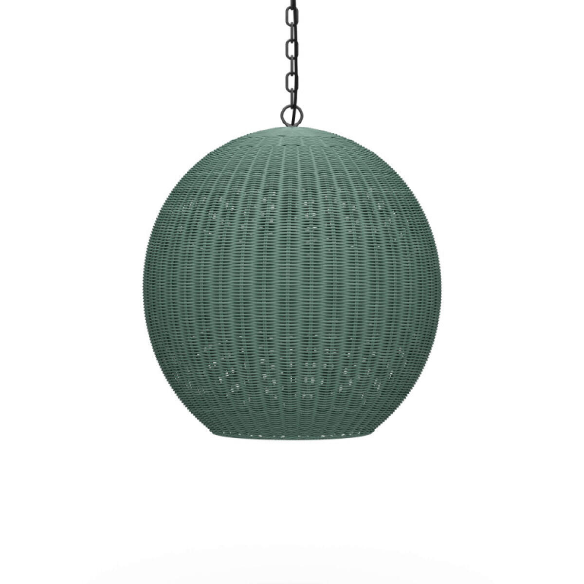 a70daf174b063e03d38fe931d12205b6 Ball Rattan Pendant - Image 1