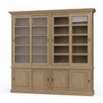 Hudson 99” Bookcase W/ Sliding Doors Bookcases Bookcases 10