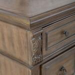 Carlisle Court 9 Drawer Dresser Dressers Brown 25