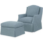 83-19 Tarlow Stool Ottomans & Poufs Cream 6