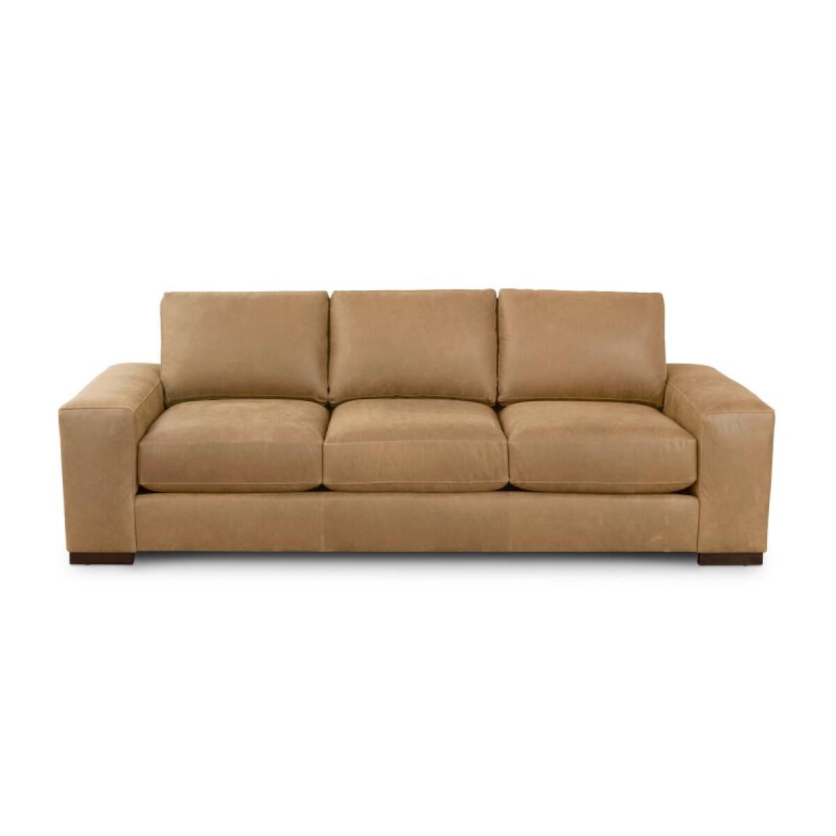 a76e95df9cc733da302881e74967abb0 Southpark Leather Sofa - Image 1