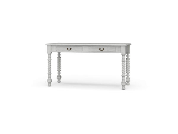 Console Desk W/ Barley Twist Leg Desks Bramble