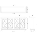 Hamilton 4 Door Buffet - Image 9