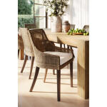 Savanah Rattan Dining Chair W/ Seat Cushion - Image 4