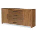 Credenza Dining Storage Brown 9