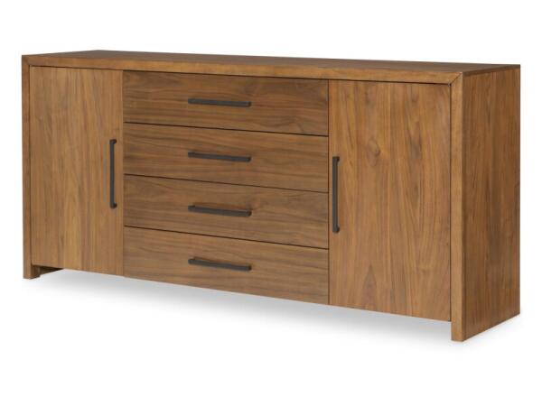 Credenza Dining Storage Brown