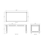 Milano Desk 72'' - Image 8