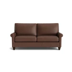 True Custom™ True Custom® Leather Roll Arm Studio Sofa