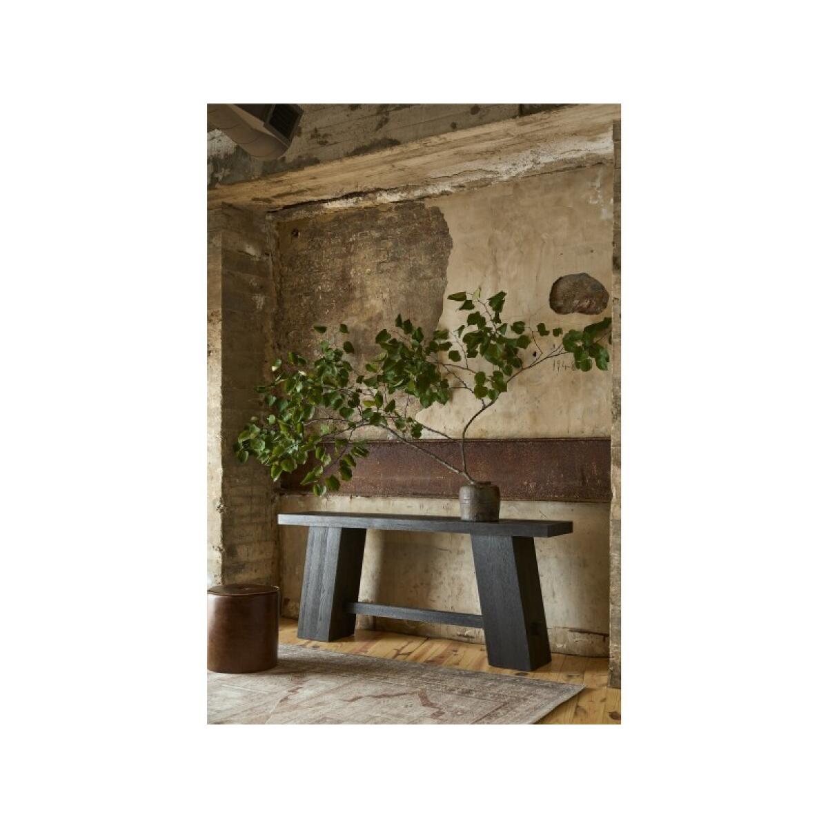 Griffith Park Obsidian Console Table End tables Black 2 Griffith Park Obsidian Console Table End tables Black 2