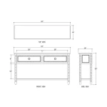 Cholet Console Table W/ 2 Drawers - Image 7