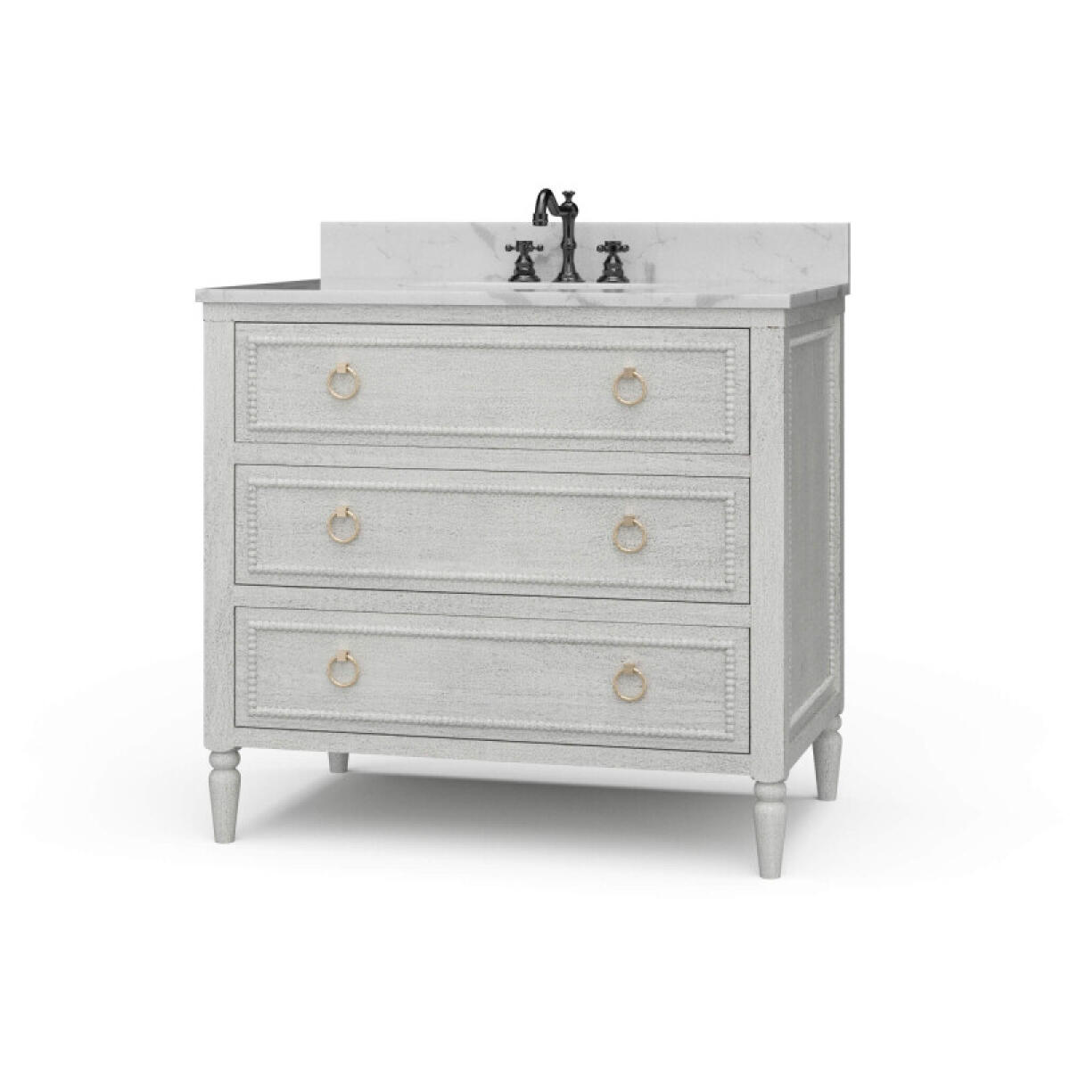 a896673f13200d3ba3cb620d5bbda0bb Cholet Single Vanity W/ Sink & Marble Top - Image 1