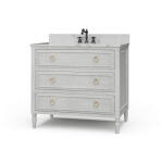 Cholet Single Vanity W/ Sink & Marble Top