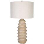 Uplift Table Lamp, Natural Lighting Brown 16