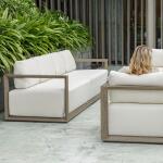 Remsen 4 Seater Outdoor Sofa Outdoor Sofas Cream 24