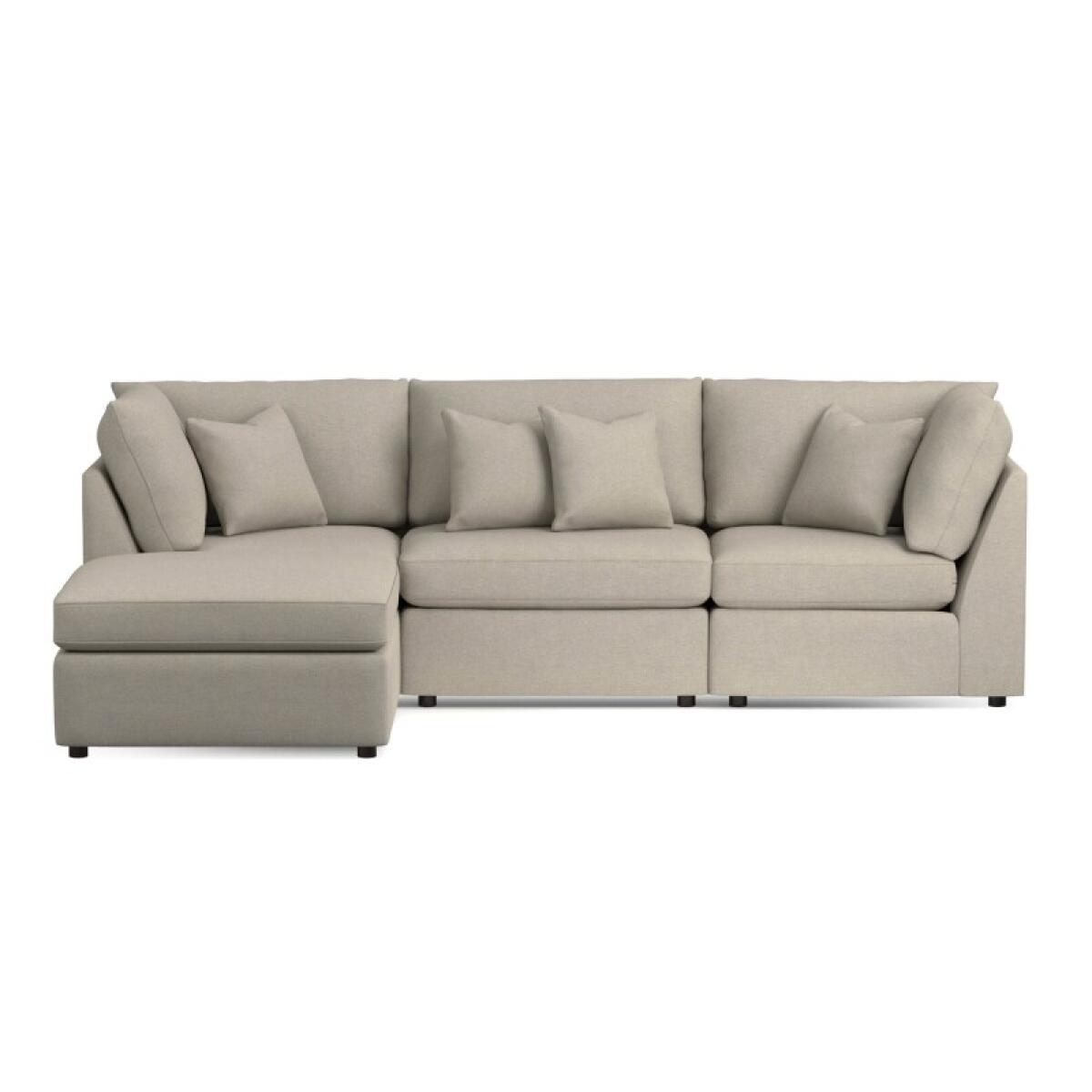 a8e5d678f1177e2019558902150de763 Beckham Modular Sofa with Ottoman - Image 1