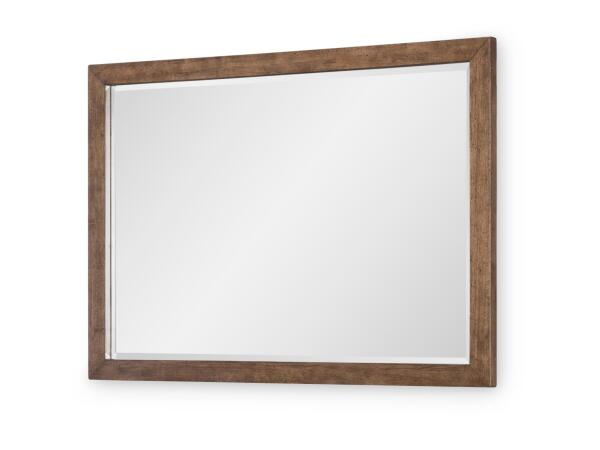 Rectangular Mirror Bedroom Mirrors Brown 2