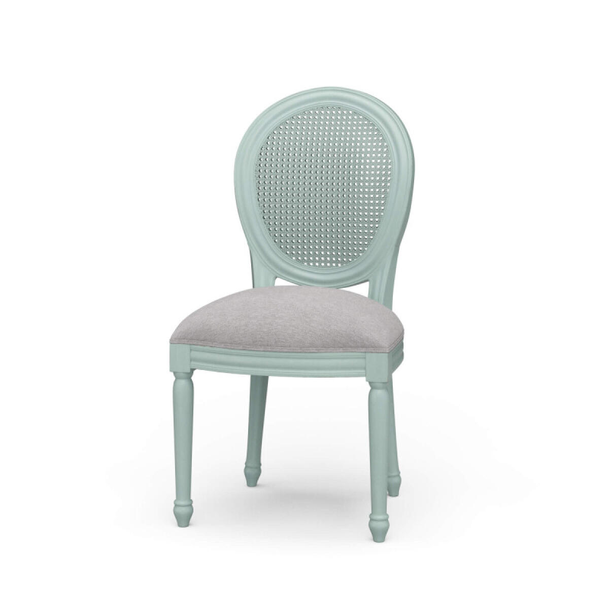 a901573205980ab0e0988e1db5d7b6a7 Tulip Rattan Back Dining Chair W/o Fluted Leg - Image 1