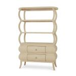 Savannah Open Bookcase W/ Rattan - Image 5