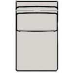 Sectionals 204 Raiden Stationary Sectional with One-Piece Back - Image 3