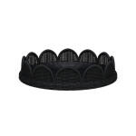 Scalloped Round Rattan Tray Accessories Accessories 14
