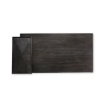 Woodridge Cavern Black Rectangular Cocktail Table - Image 4