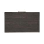 Modern Edge Nightstand w/ Charging Station Nightstands Brown 20