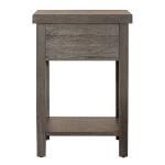 Modern Farmhouse Drawer Chair Side Table - Image 6