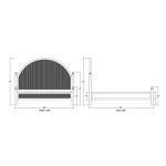 Regent Arc Bed - Image 6