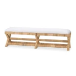 Renoir Rattan X Bench - Image 3
